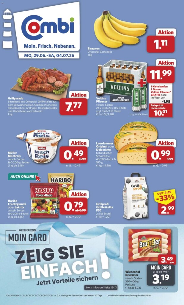 Combi Prospekt: Exciting Specials from 29 June 2026!